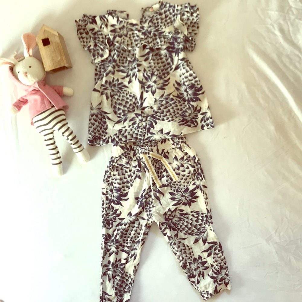 Crew cut set - tropical outfit